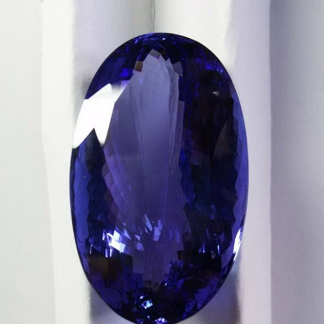 Tanzanite natural specimen