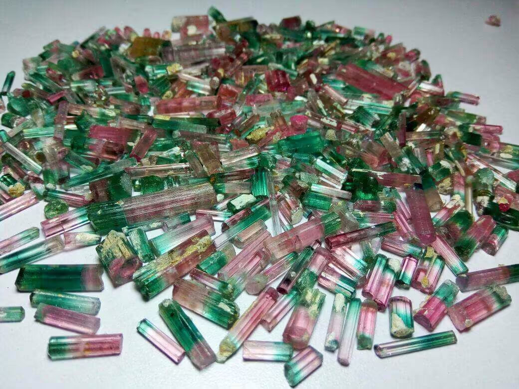 Tourmaline — vivid multi-colour gemstone