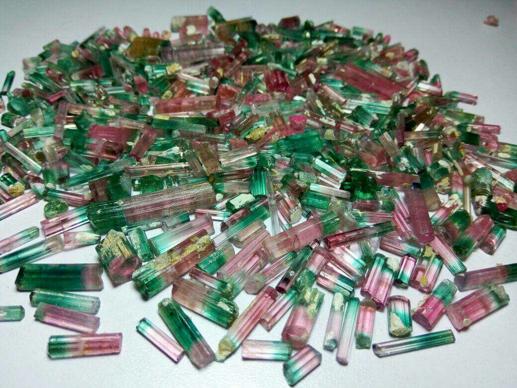 Tourmaline — vivid multi-colour gemstone